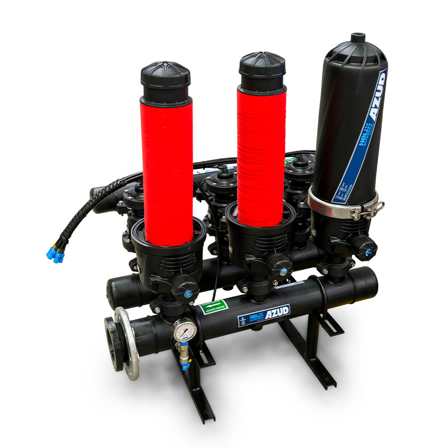 Filtración con sistema de limpieza automático AZUD