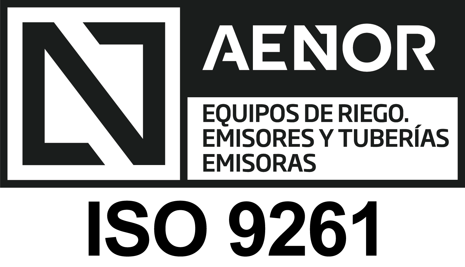 Certificazione AENOR Prodotto certificato ISO 9261